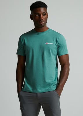 Berghaus Everest Mountain Ridge T-Shirt in Teal Green